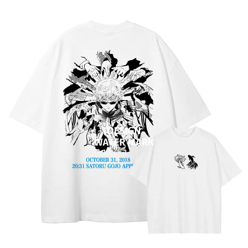 Jujutsu Kaisen T Shirts Vintage Washed