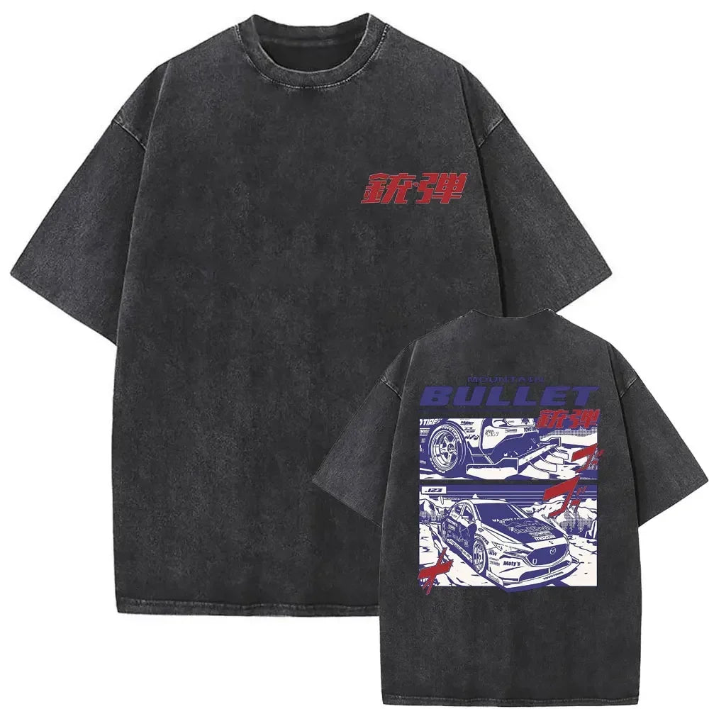Initial D Washed T-Shirt