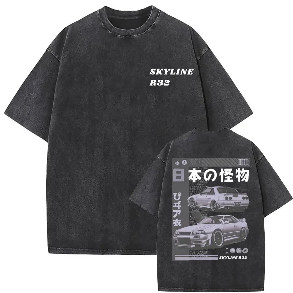 Initial D Washed T-Shirt