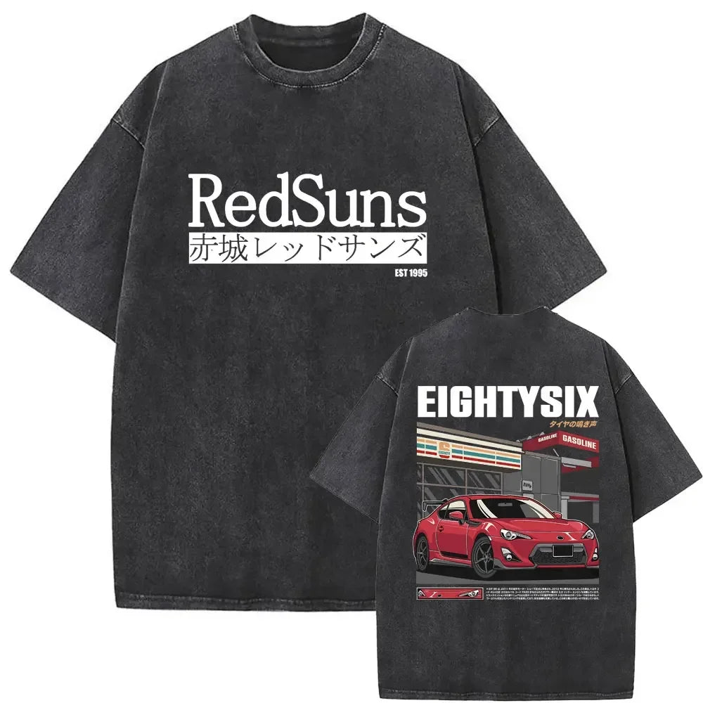 Initial D Washed T-Shirt